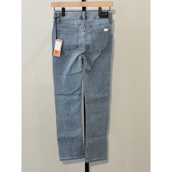 Jen7 by 7 for All Mankind Ankle Straight Jeans w/Released Hem Size 0. Inseam 26” - Picture 2 of 4
